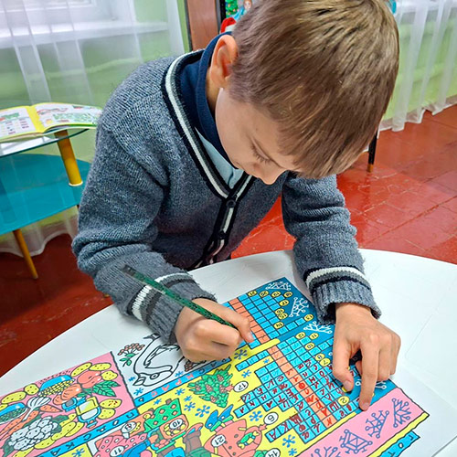 Мурзилка в гостях у ребят