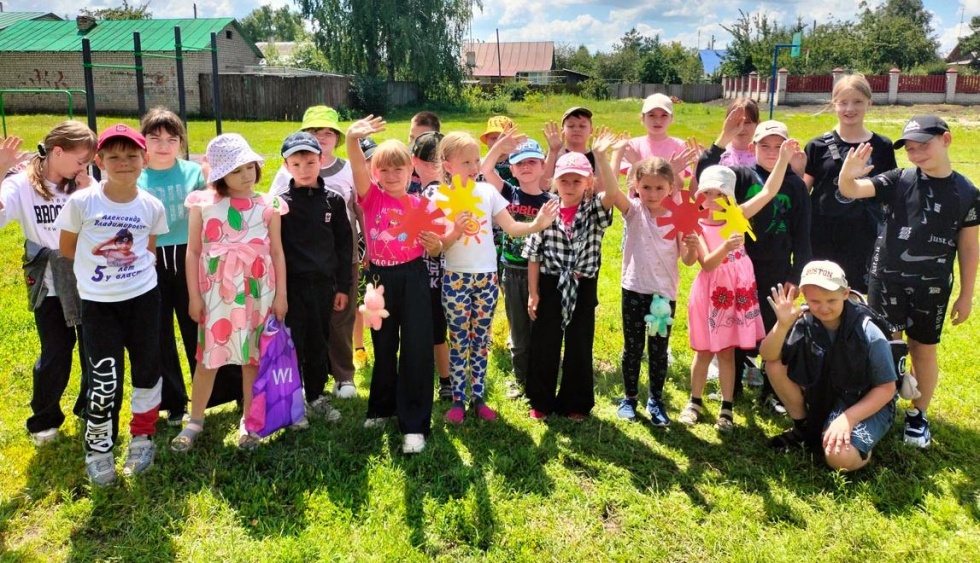 На солнечной полянке