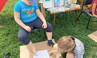 Загадки на библиотечном лугу на каждом шагу