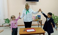 На книжной странице звери и птицы