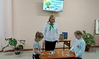 На книжной странице звери и птицы