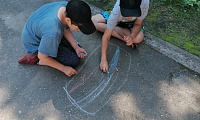 Раскрась своё лето
