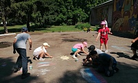 Раскрась своё лето