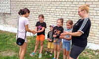 Книжки на прогулке