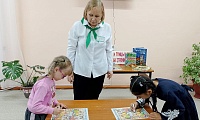 На книжной странице звери и птицы