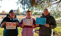 С участниками акции обсудили различные формы насилия, а также причины, по которым мы порой поступаем бесчеловечно.