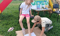 Загадки на библиотечном лугу на каждом шагу